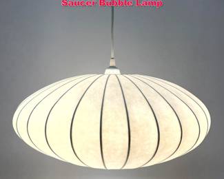 Lot 92 Mid Century George Nelson Style Saucer Bubble Lamp
