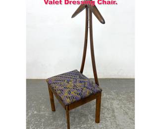 Lot 468 Mid Century Modern Amcrest Italy Valet Dressing Chair.