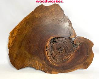 Lot 104 Found Object Burl Wood Piece For woodworker.