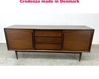 Lot 367 RWAY American Modern Walnut Credenza made in Denmark