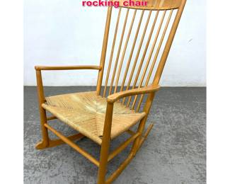 Lot 473 Hans Wegner for FDB Mobler rocking chair