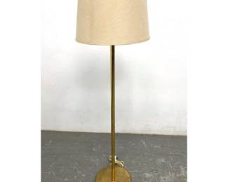 Lot 401 Nessen Studios brass floor lamp
