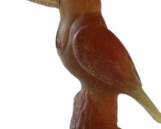 DAUM SIGNED TOUCAN BIRD
