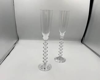DRINKING CRYSTAL FLUTES