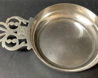TIFFANY & CO STERLING SILVER PORRINGER BOWL