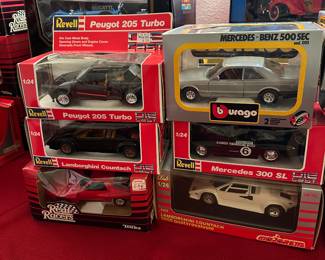 HUGE DIE CAST 1:24 SCALE CAR COLLECTION MANY IN ORIGINAL BOXES
