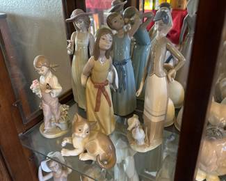 Lladro figurine collection