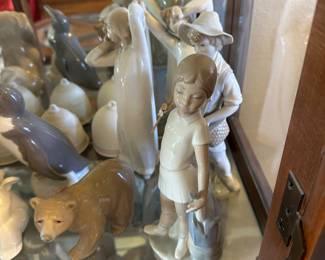 Lladro figurine collection
