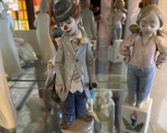 Lladro figurine collection