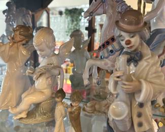 Lladro figurine collection