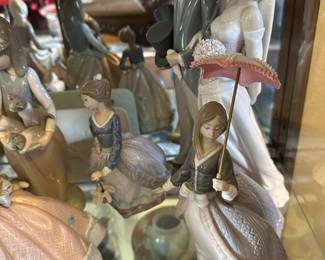 Lladro figurine collection