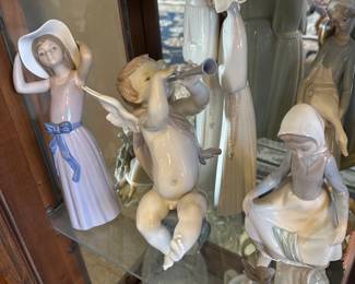 Lladro figurine collection