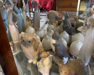 Lladro figurine collection