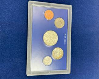 1964 Americana series collection. three silver issues and key date, nickel and penny