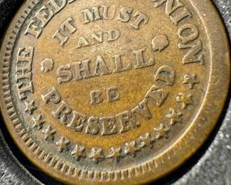 civil War token circa 1862