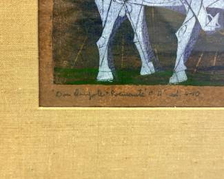 True Legacy Premium - A. Frasconi Woodblock Color Print #11