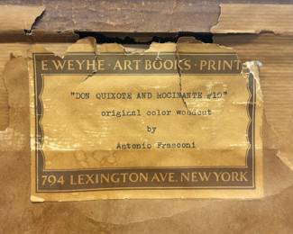 True Legacy Premium - A. Frasconi Woodblock Color Print #10