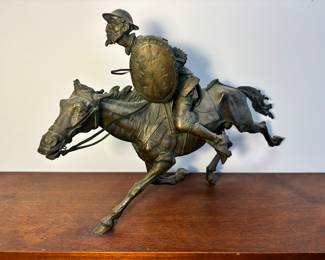 True Legacy Premium - Bronze Don Quixote on Horse