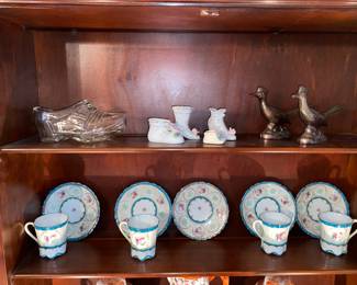 Cups and saucers and home decor