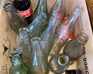 Coke collectible bottles