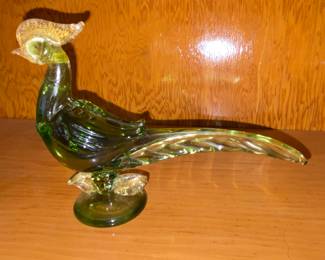 Art glass bird