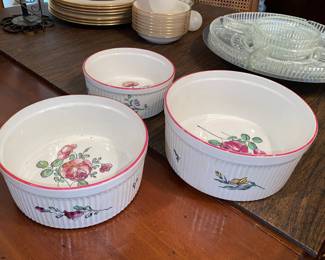 French stacking bowls