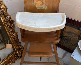 Vtg. High chair