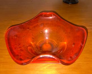 Orange MCM dish