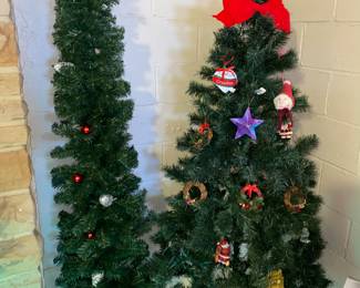 Assorted Christmas trees