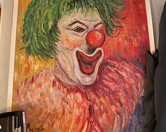 Clown posters -new old stock