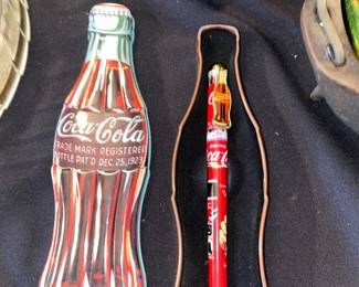 Coca -Cola pen in metal box
