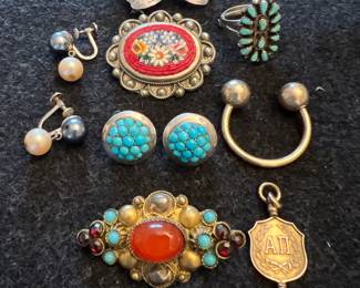 Assorted Sterling Silver Jewelry