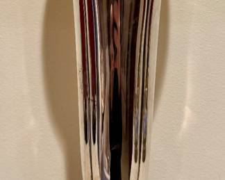 Gorgeous Watson Sterling Silver Footed Vase "Lotus" Pattern by Percy Bertram Ball, circa 1930s - 14" tall