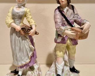 19th C. German Porcelain Figurines