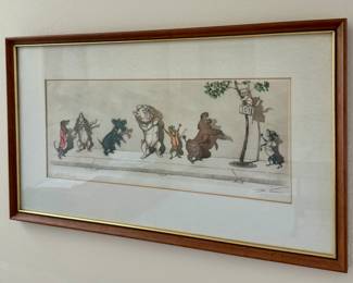 Signed Artist Drawing