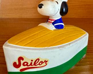 Sailor Snoopy Piggy Bank