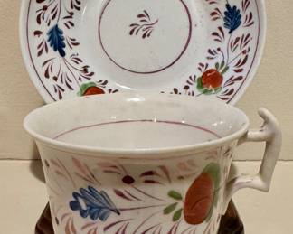 Pretty Teacup and Saucer