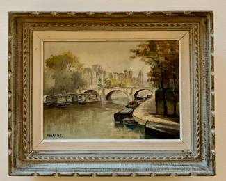 Oil on Canvas, Signed Normand Lewis