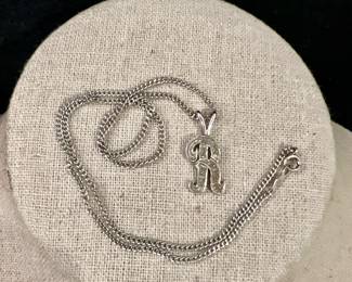 10K Gold "R" Necklace