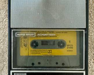 Panasonic Auto Stop Tape Player