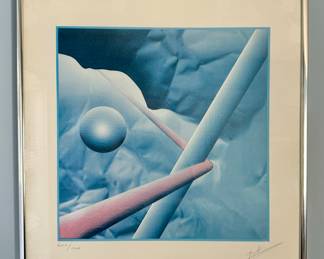 Abstract, Signed & Numbered