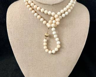 Semi Precious Stone Necklace with 14K Clasp