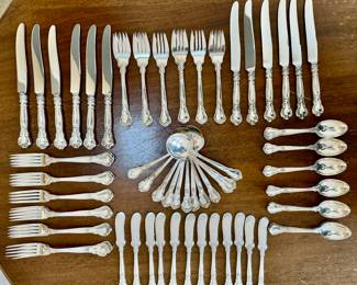 National "Princess Elizabeth" Sterling Silver Flatware Set