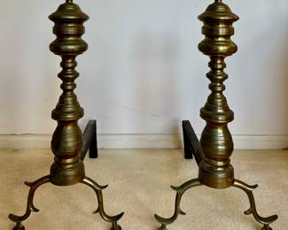 Brass Andirons