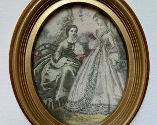 Vintage "Ladies" Framed