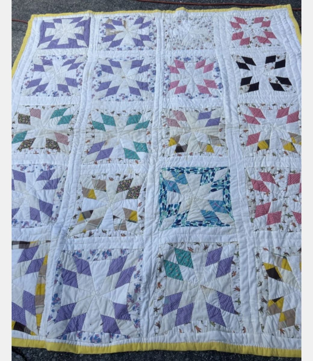 beautiful handmade quilt