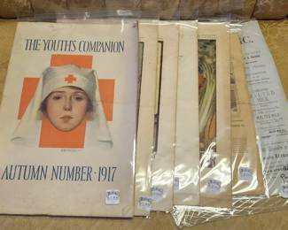 antique magazines "The Youth's Companion"