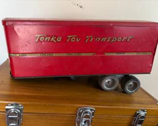 Tonya Toy Transport Truck Trailer