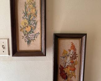 Vtg Artist Robert Laessig Wall Art