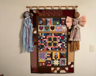 Quilted wallhanging